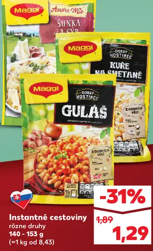 Maggi Instantné cestoviny