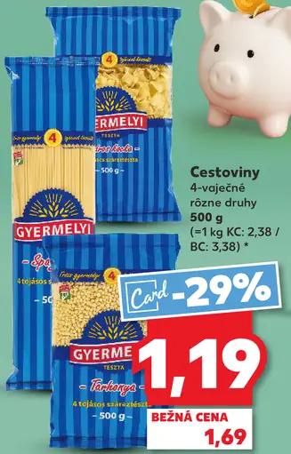 Gyermelyi 4-vaječné cestoviny