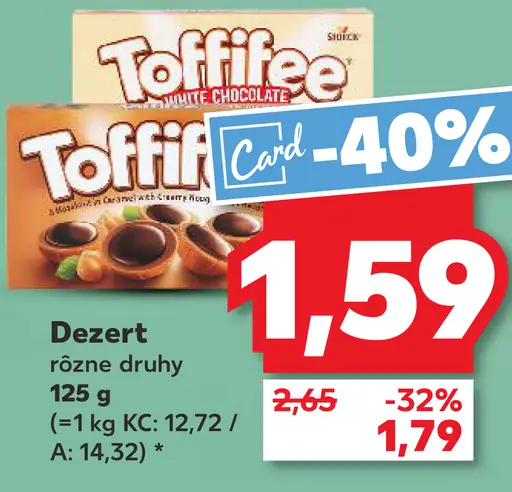 Toffifee Dezert