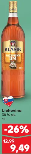 Klasik Tuzemský um liehovina 38 %