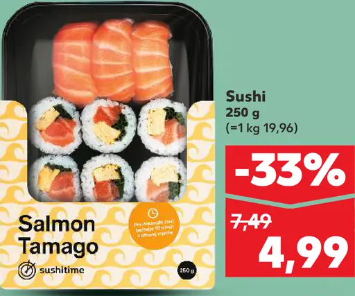 Sushitime Sushi Salmon Tamago