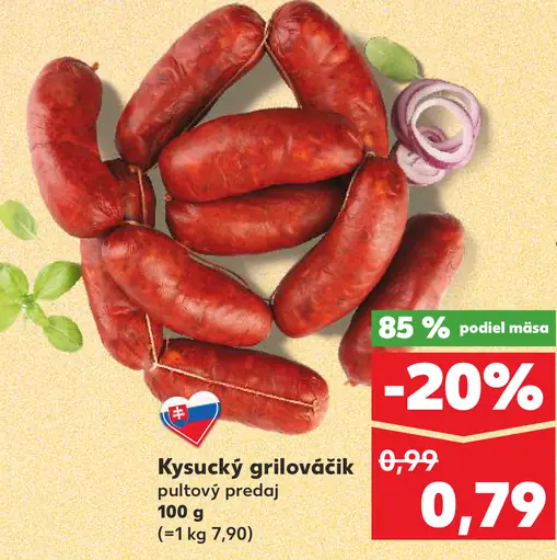 Kysucký grilováčik