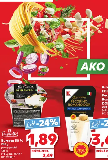 K-Favourites Burrata 50 %