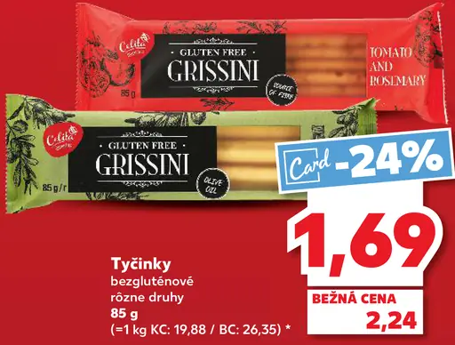 Celia Gluten Free Grissini