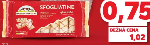 Sfoglatine glassate jemné pečivo