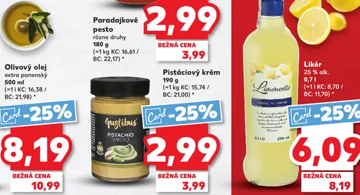 Gustibus pistáciový krém