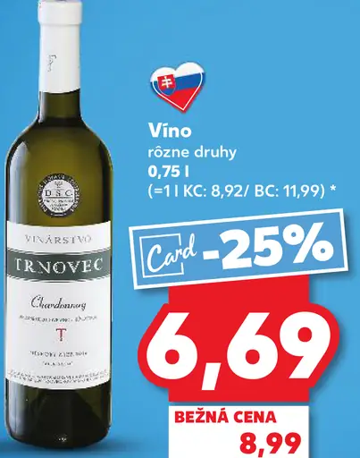 Vinárstvo Trnovec Víno