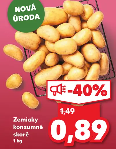 Zemiaky konzumné skoré