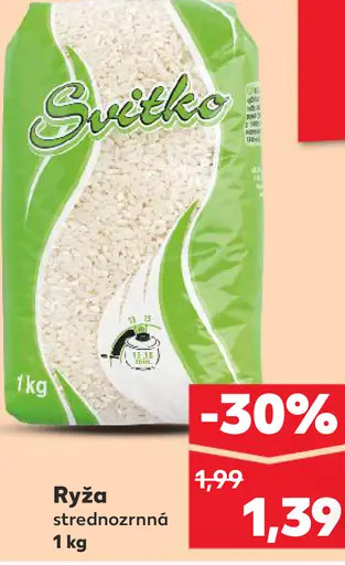 Svätko ryža strednozrnná