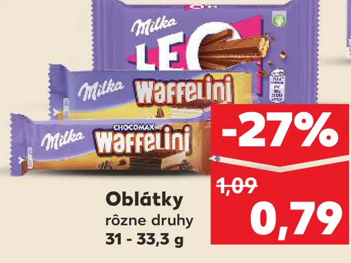 Milka Oblátky