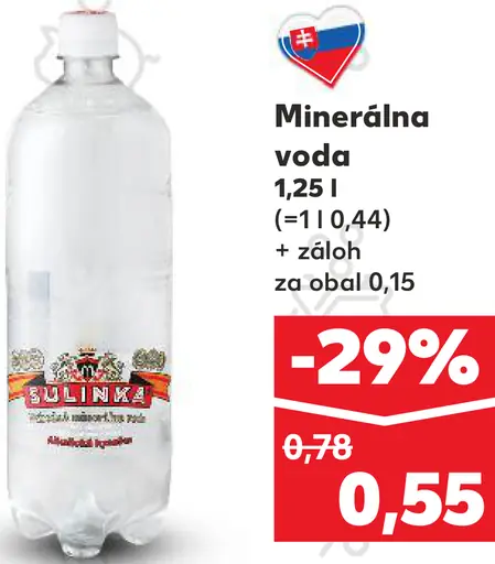 Sulinka Minerálna voda