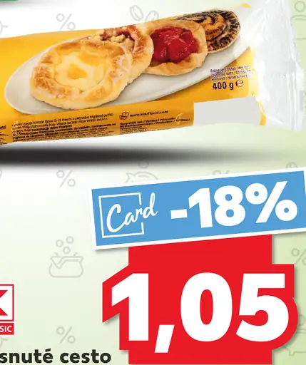 K-Classic kysnuté cesto