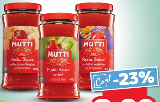 Mutti omáčka na cestoviny