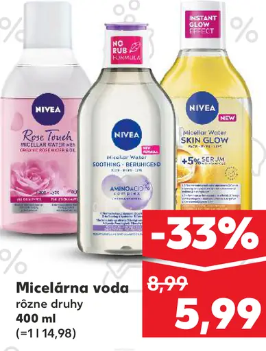 Nivea micelárna voda