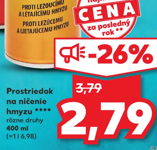 Biolit prostriedok na ničenie lietajúceho a lezúceho hmyzu sprej