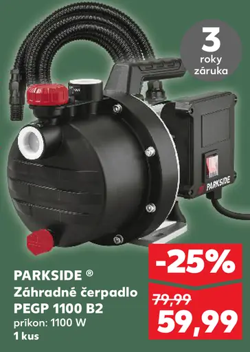 Parkside záhradné čerpadlo PEPG 1100 B2