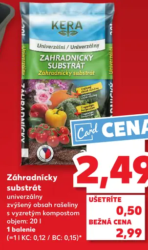 Kera univerzálny záhradnícky substrát s vyzretým kompostom