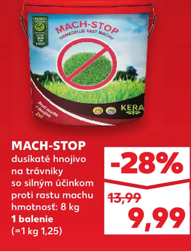 Mach-stop Hnojivo na trávniky