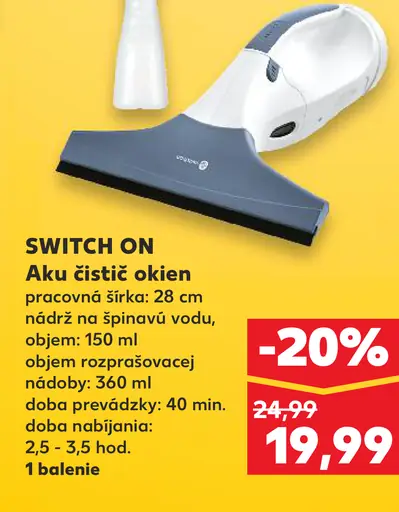 Switch On aku čistič okien
