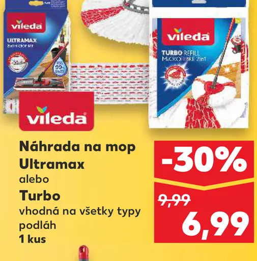 Vileda Náhrada na mop Ultramax alebo Turbo