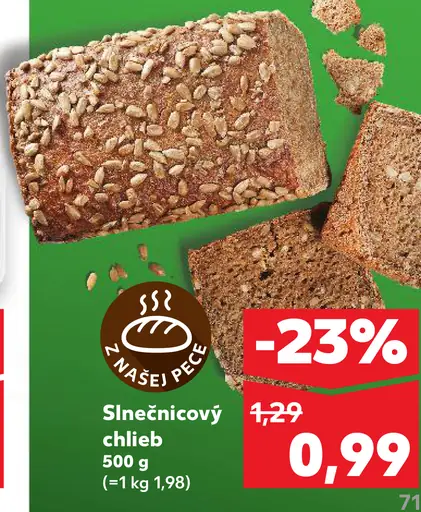 Slnečnicový chlieb