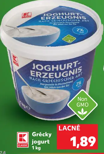 K-Classic Grécky jogurt