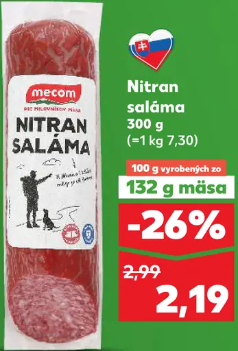 Mecom Nitran saláma