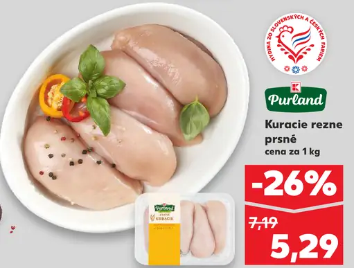 Purland Kuracie rezne prsia