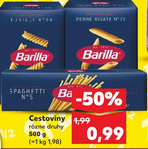 Barilla cestoviny