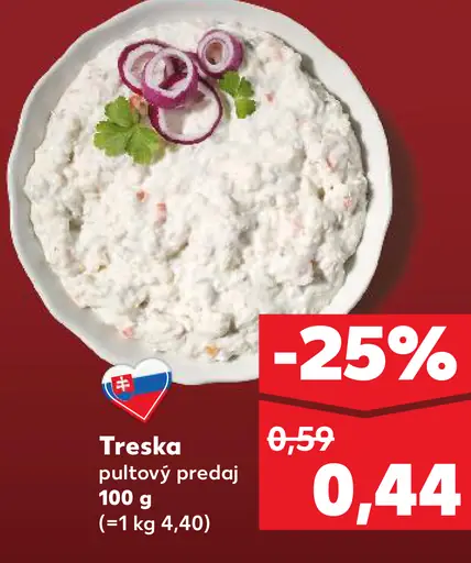 Treska šalát
