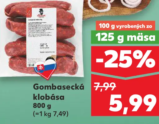 Gombasecká klobása