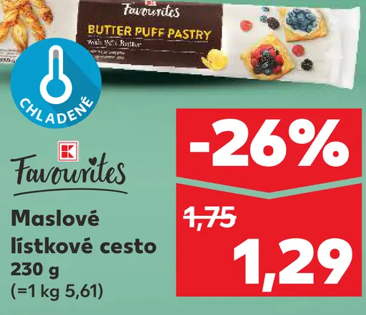Butterfingers maslové lístkové cesto