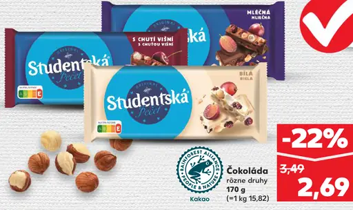 Orion Študentská pečať čokoláda