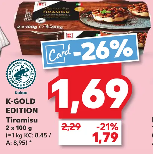 K-Classic K-Gold Edition tiramisu