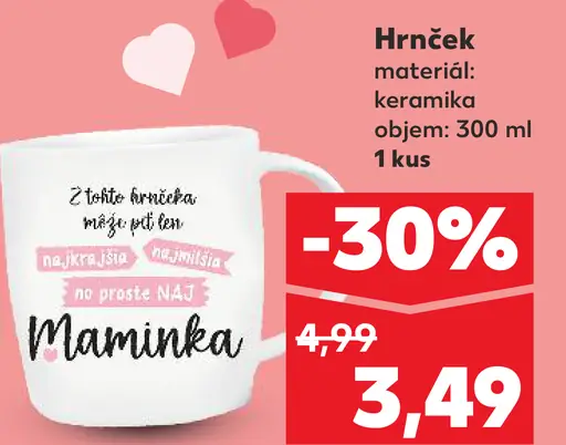 Hrnček keramický Maminka