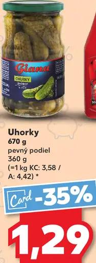 K Classic uhorky sterilizované