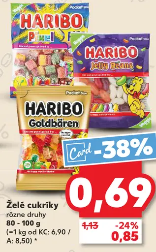 Haribo Gumové cukríky