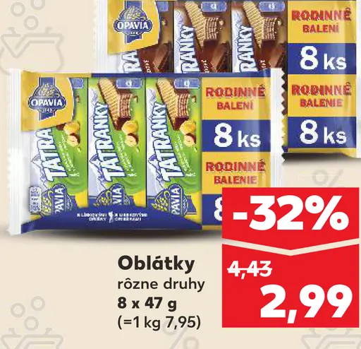 Rodinné balenie oblátok