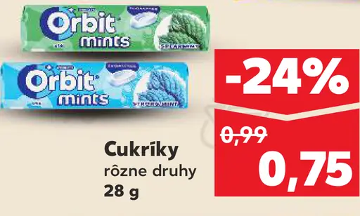 Orbit cukríky