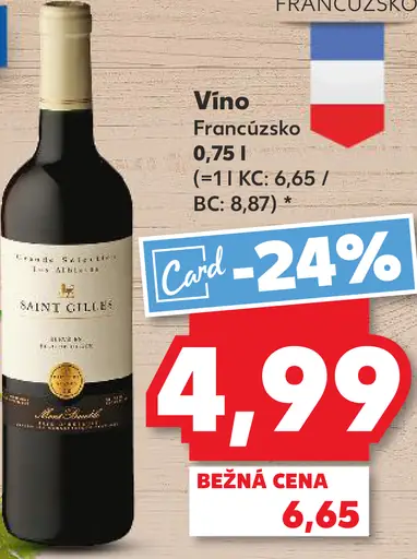 Saint Gille víno Francúzsko
