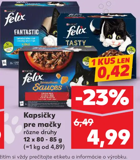 Felix Fantastic kapsičky pre mačky