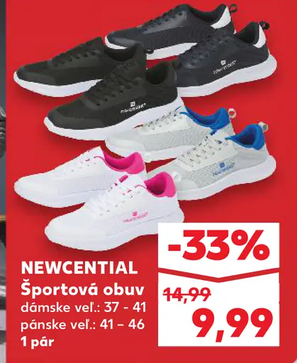 Newcential športová obuv dámska alebo pánska
