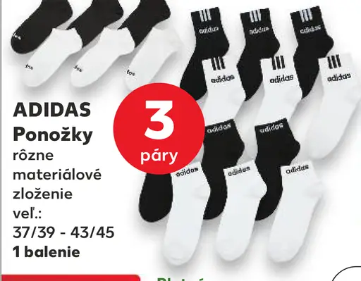 Adidas Ponožky