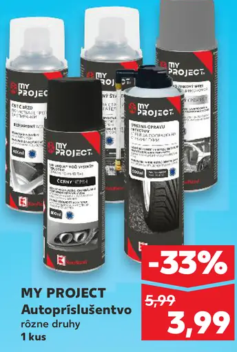 My Project autopříslušenstvo rôzne druhy