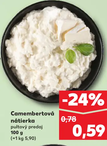 Camembertová nátierka