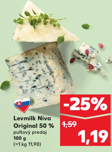 Levmilk Niva Original 50%