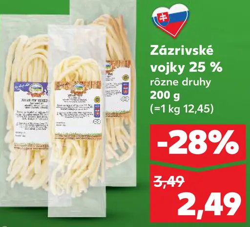 Zázrivské vojky 25%