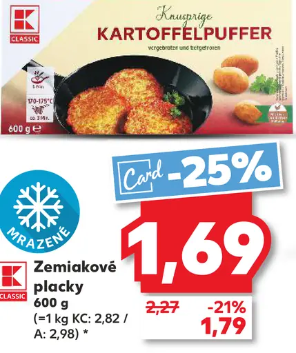 K-Classic Zemiakové placky