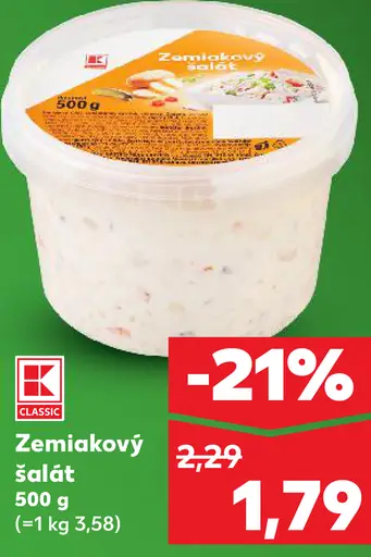 K-Classic Zemiakový šalát