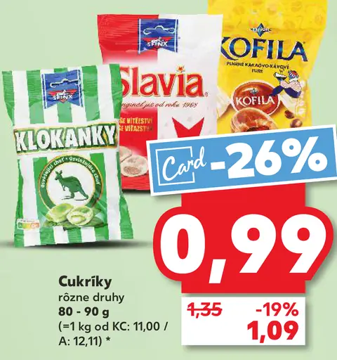 K-Classic Želé cukríky